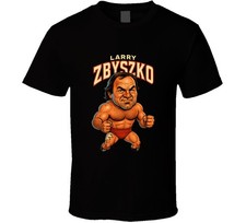 Larry Zbyszko Retro Wrestling Caricature T Shirt