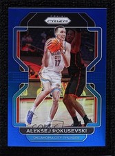 2021-22 Panini Prizm Blue Prizm 82/199 Aleksej Pokusevski #225 0lj0