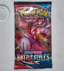 Pokemon TCG Sword & Shield Battle Styles Booster Pack SEALED