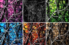 Sirphis Camo Adhesive Wrap Vinyl 24" Tall Matte Finish Non Laminated