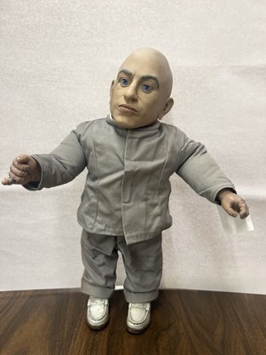1999 Austin Powers 18'' Talking Dr Evil Mini Me doll McFarlane Toys