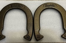 Set Of 2 Franklin Horseshoes  A  Cast Iron Game Set Made in China