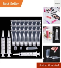 22 Packs Empty Lip Gloss Tubes Containers10ml,Travel empty bottle,Refillable ...