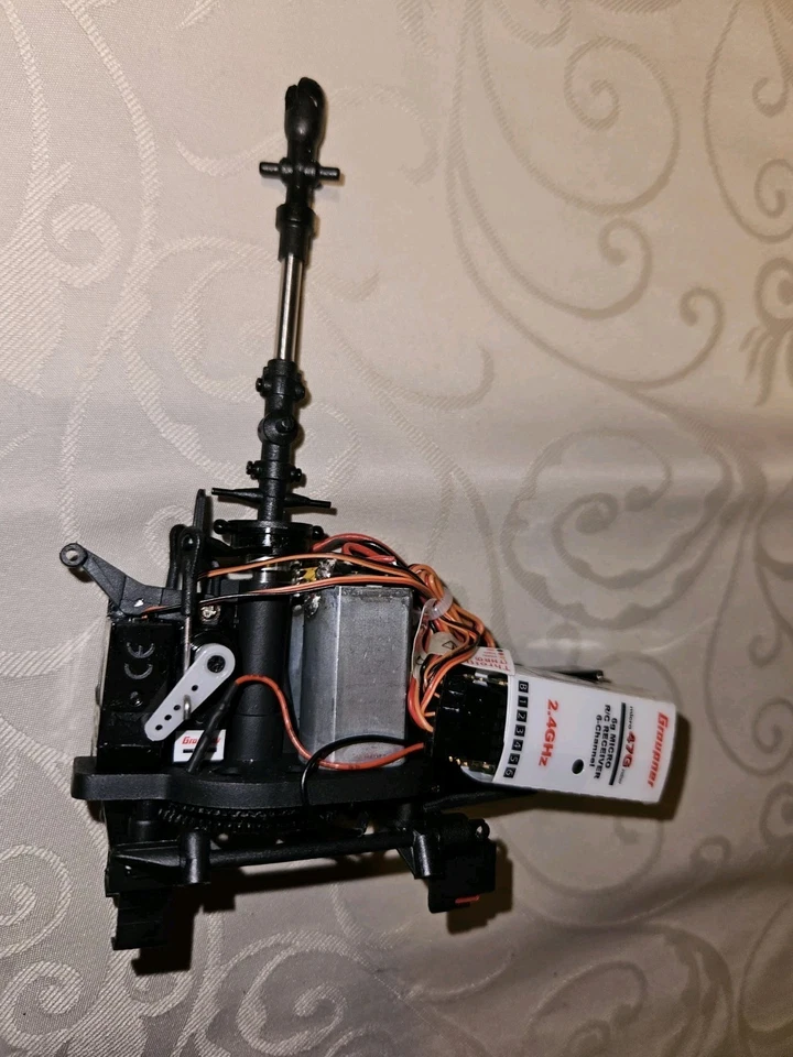 Graupner Hubschrauber Motor Servo 6CH Receiver Speed Control Ersatzteile Bastler - Bild 2 von 4