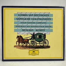 Beethoven Violin Sonatas COMPLETE 4 CD Box Set German English Booklet