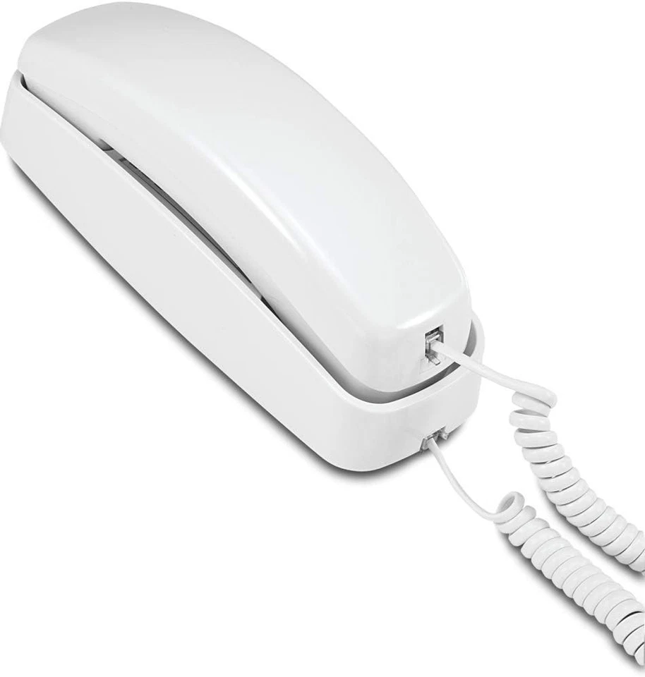 Versátil teléfono básico con cable 210 - Compatible con audífonos, diseño duradero Foto 3 de 3