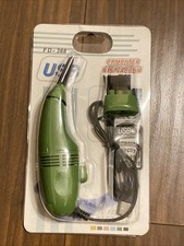 New In Package MINI COMPUTER VACUUM With Attachments USB POWERED.