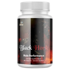 Black Horse- Men's Health & Bodybuilding 60 Tablets