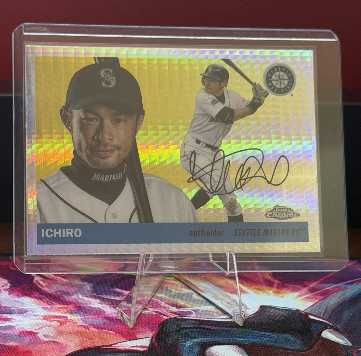 Ichiro Suzuki Baseball Original Autographed Sports Trading Cards