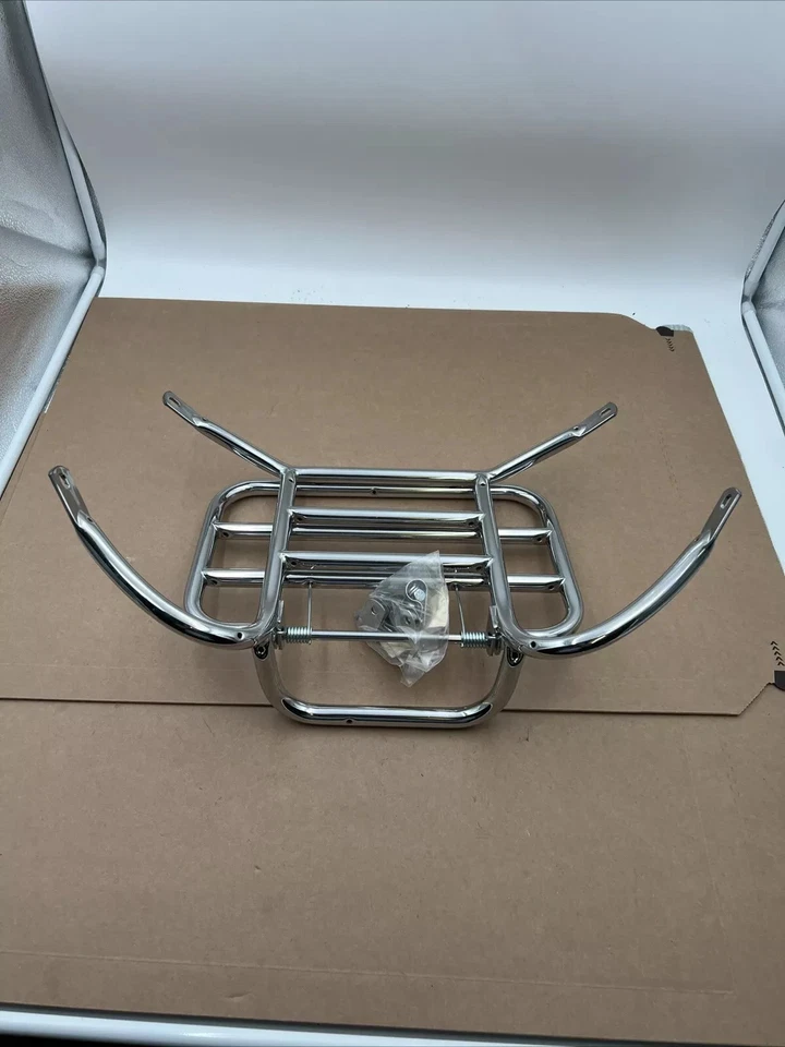 Piaggio Vespa ET ET2 50 ET4 125 - Gepäckträger vorn chrom - original NOS (22) - Bild 4 von 4