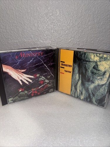 Ministry - With Sympathy CD Rare 1983 Arista ARCD 8016 & Twitch 1986 - Picture 1 of 5