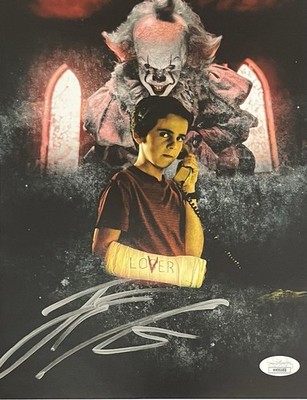 Jack Dylan Grazer Signed IT Eddie Kaspbrak 8x10 Photo Autograph