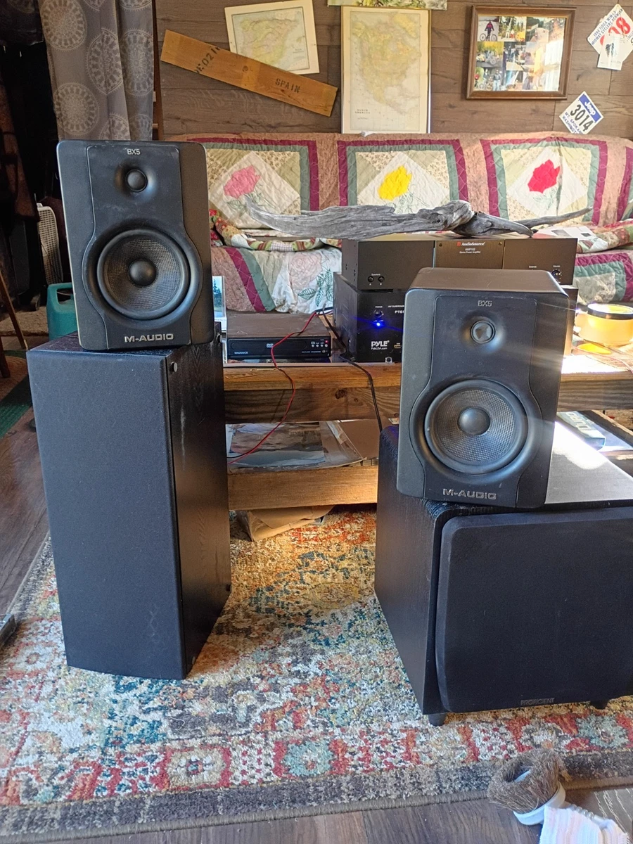 USA製　ACOUSTIC AUDIO STUDIO MONITOR Acoustic Studio Monitors Pro Audio Speakers for sale | eBay
