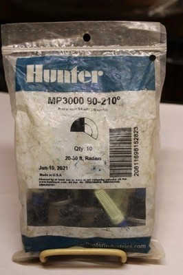 Pack of 10 Hunter MP Rotator Sprinkler Stream Nozzle MP3000 90-210 Degrees - NEW