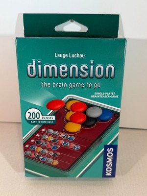 Kosmos Dimension Brain Game To Go Puzzle Single-Player FACTORY SEALED