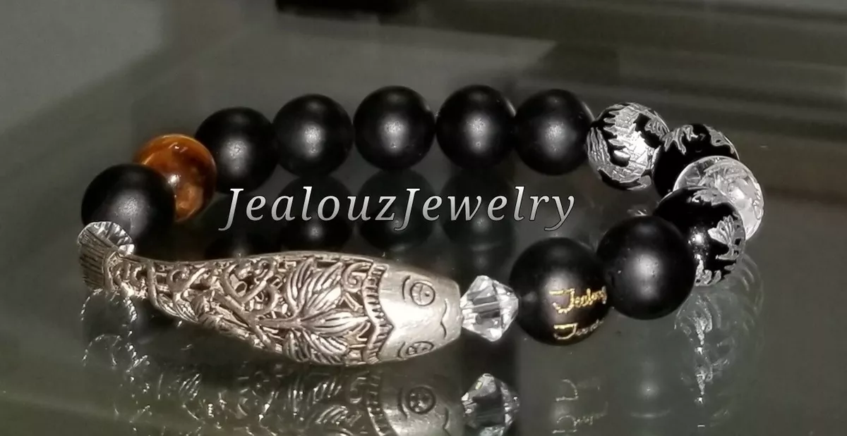 Matte black gemstone deals