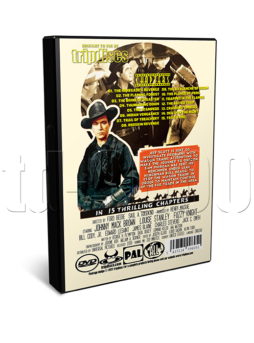 The Oregon Trail (1939) 15 Chapter Universal Movie Serial Cliffhanger (2 x DVD)