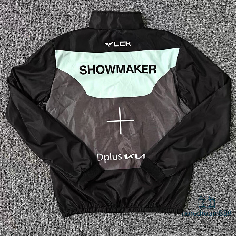 DK S15 Jacket ShowMaker Gaming Uniform LOL LCK BeryL Coat Black Gray Clothing 
