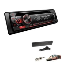 Pioneer Autoradio CD Bluetooth Spotify USB FüR Ford Focus I 1998-2004 Schwarz