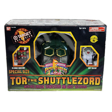 VINTAGE 1994 POWER RANGERS SPECIAL SIZE TOR THE SHUTTLEZORD # 2306 BANDAI IN BOX