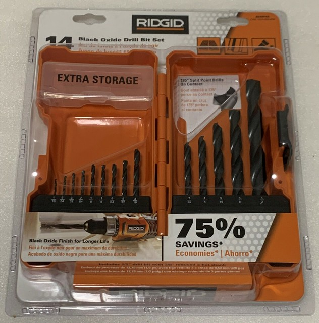 SPLIT POINT DRILL BIT SET 