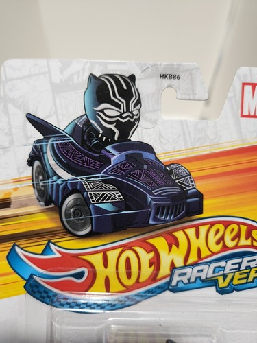 HOT WHEELS RACER VERSE MARVEL BLACK PANTHER 2023 BRAND NEW - Picture 3 of 7