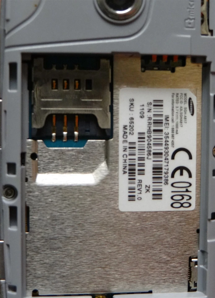 Samsung Solstice II SGH-A817 - 256MB - Black (AT&T) - Image 4 of 4