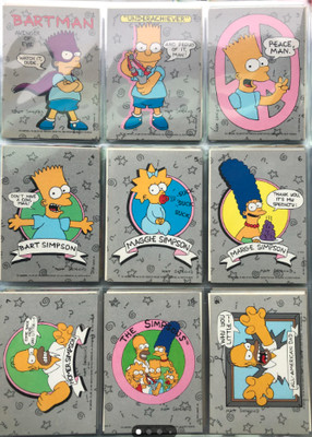 1990 The Simpsons Topps Sticker & Trading Cards: Pick & Choose