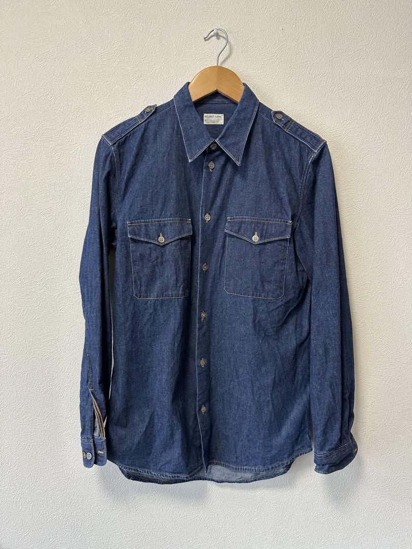 HELMUT LANG デニムジャケット 1996 Helmut Lang 1996 Raw Denim Jacket - Ākaibu Store