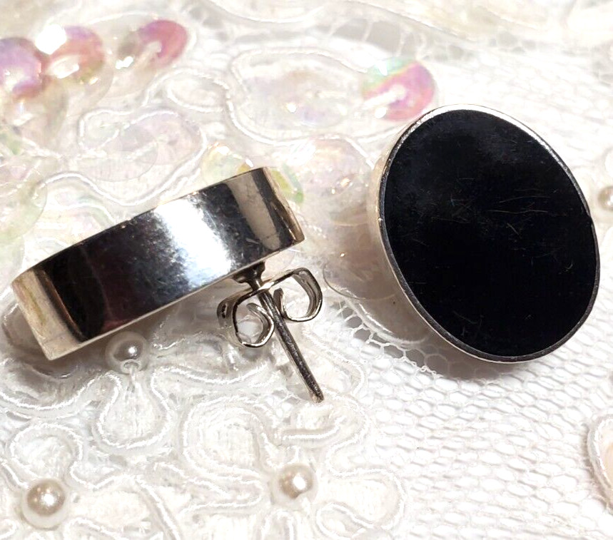 All Solid 925 Sterling Silver Lightweight Black S… - image 7