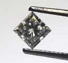 .72ct GIA laboratory grown princess diamond VS1 faint blue color 4.84x4.82x3.43m — photo 4