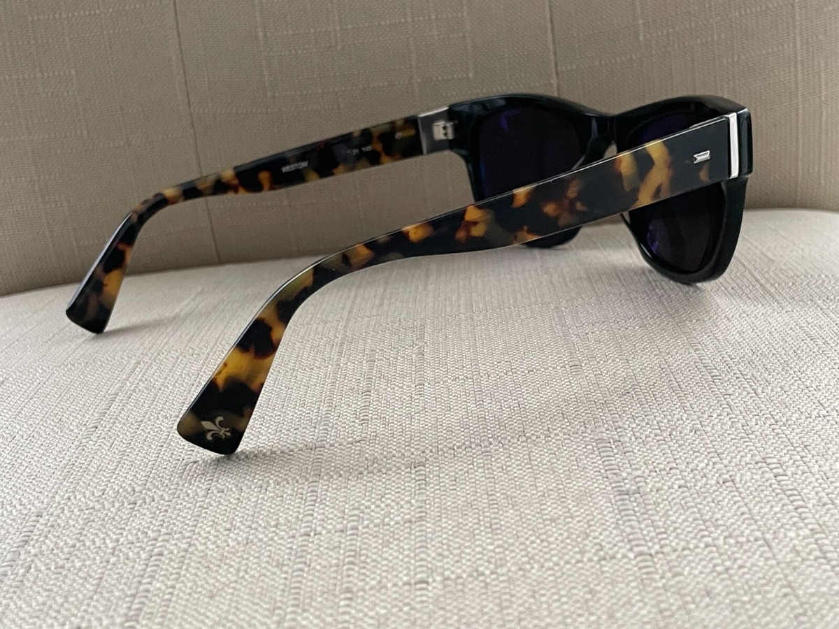 Seraphin Women Sunglasses Handmade in Japan Brown Tortoise/Black Eyewear WESTON Sunglasses SERAPHIN Black in Plastic - 40415468 main image 4