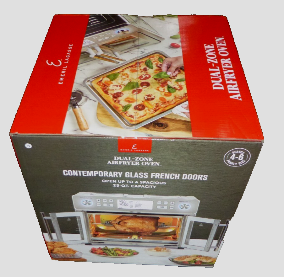 Dual Zone Emeril Lagasse 360 Fryer Dual Zone Air Fryer Oven Emeril