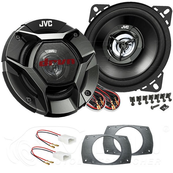 JVC DR Lautsprecher FüR VW Golf II / 2 1983-1992 Heck Hinten 2-Wege 220W #A64J-image