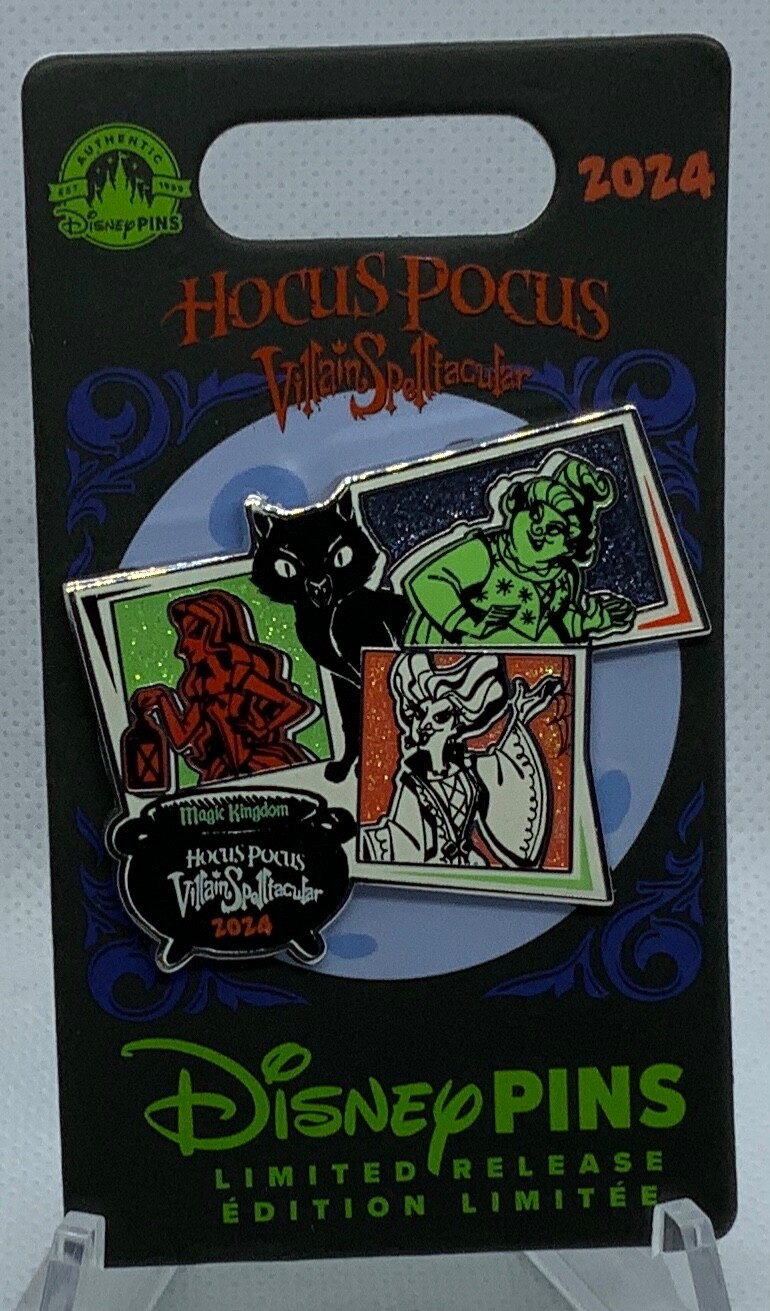 Disney 2024 Mickey’s Not so Scary Halloween Party Hocus Pocus Character LR Pin