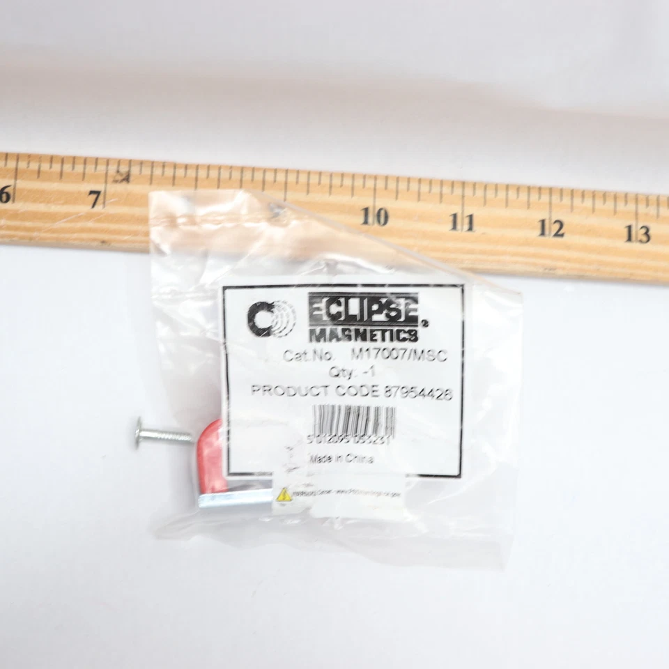 Eclipse Alnico Power Imán 3/16" agujero diámetro x 1-1/8" ancho total x 3/4" de profundidad Foto 3 de 3