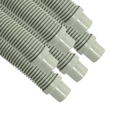Puri Tech Vacuum Hose Navigator Pool Vac Ultra Aquabug 1.5in x 4ft Lt Grey 6 pk