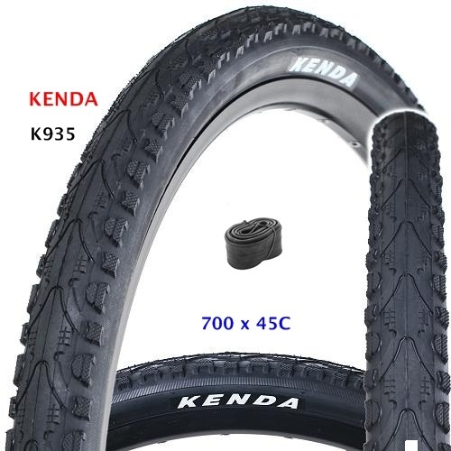 KENDA K935 Bike Tyre, size 700 x 45C + INNER TUBE FV eBay