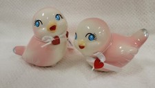 Pair 2023 Valentines Day Ceramic Love Birds F...