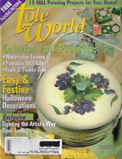 TOLE WORLD - DECORATIVE ART - OCT 2001