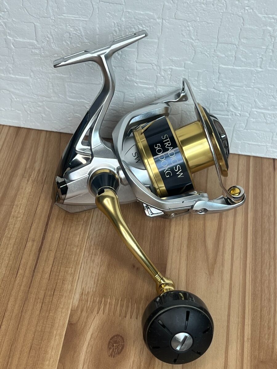 Shimano 18 Stradic SW 5000XG Spinning Jigging Game Reel Very Shimano 18 Stradic SW 5000XG Spinning Jigging Game Reel Very