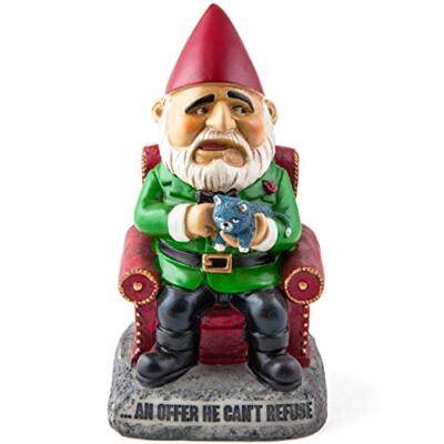 BigMouth ''An Offer He Can't Refuse'' Garden Gnome