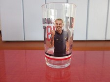 1 Verre Football Euro 2024  Intermarché Griezmann Fofana NEUF France .
