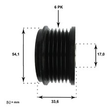 Poulies diverses Peugeot 107