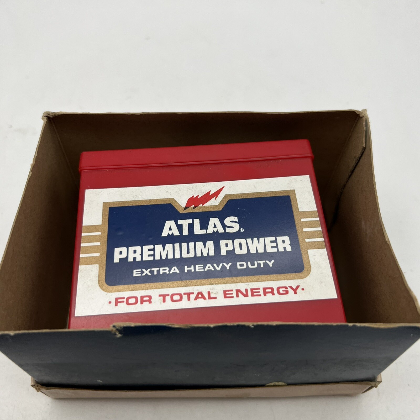 Vtg - Atlas - AM Transistor Radio - PHD-29 Battery Premium Power Promo - Works