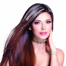 Temporary Metallic Tattoo Sheet for Body and Hair 3-Pack