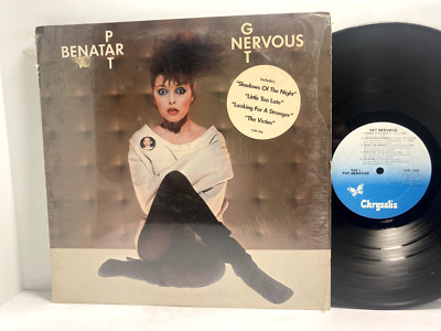 Pat Benatar - Get Nervous LP - Chrysalis CHR 1396 - Tested VG+ Vinyl Hype - S7