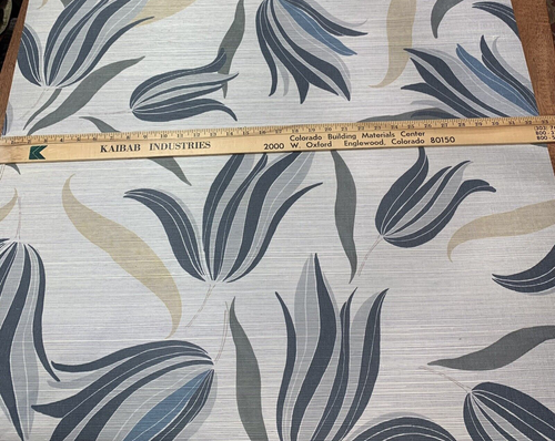 Abnormals Anonymous Secret Garden DREAMWEAVER on Grasscloth Wallpaper 70.5" x33" - Picture 3 of 21