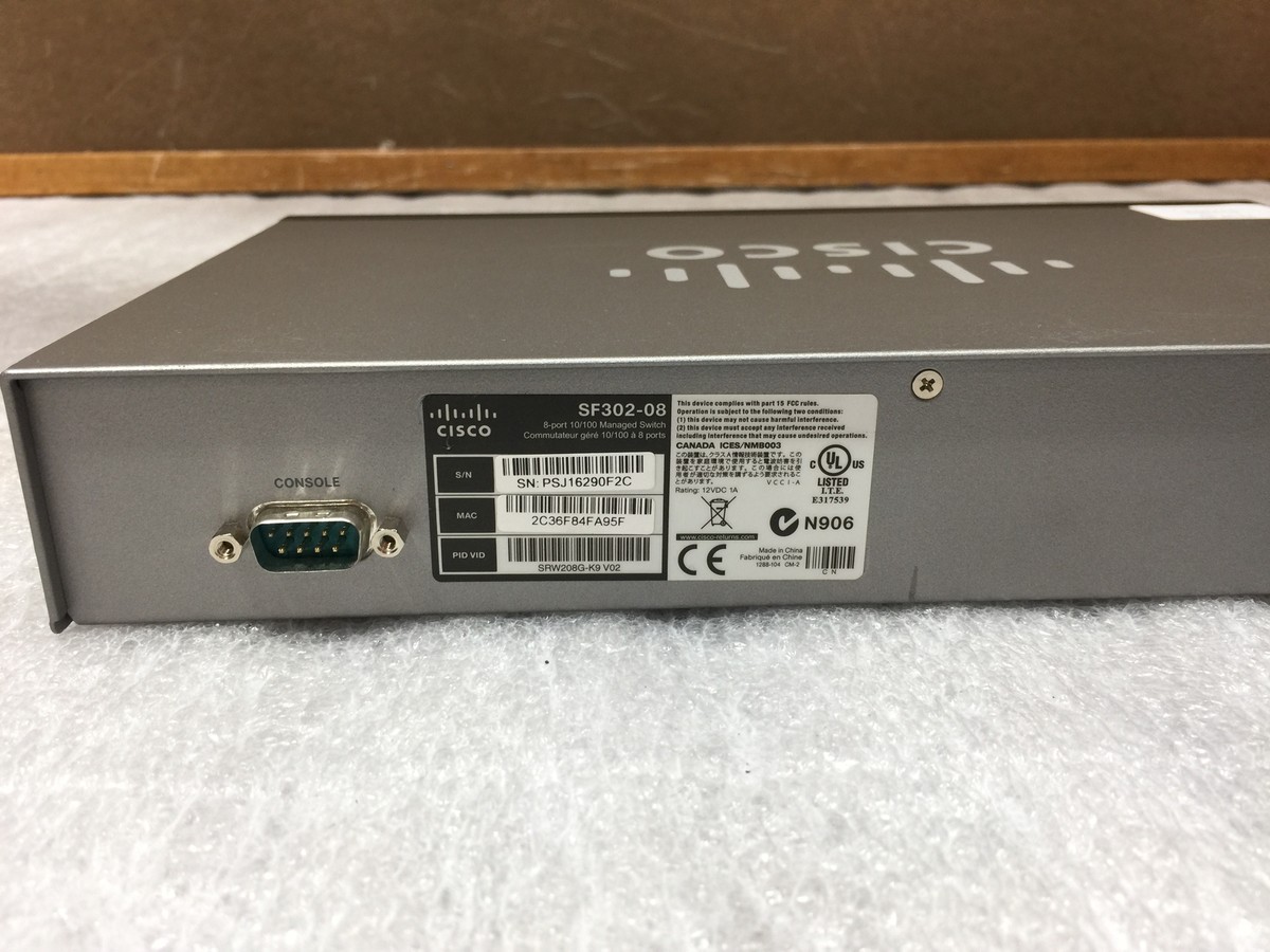 Cisco SF302-08 マネージドスイッチ SRW208P-K9 Cisco SF302-08 マネージドスイッチ SRW208P-K9 - メルカリ