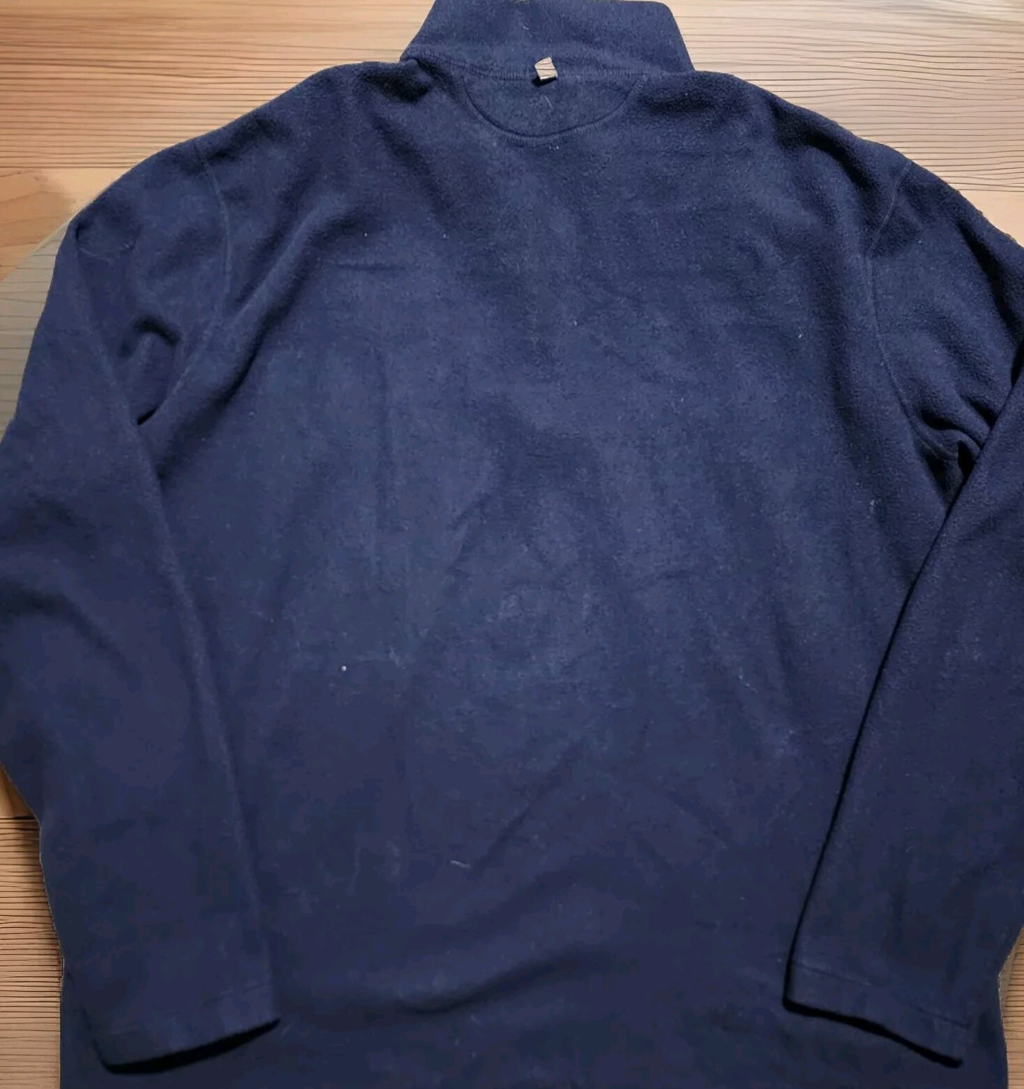 Polo Ralph Lauren Giacca Uomo Performance L Blu 1 4 Zip Pullover Pony Fleece